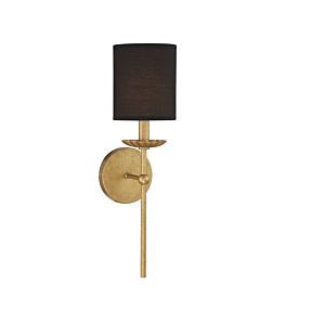  One Light Wall Sconce in True Gold by Meridian