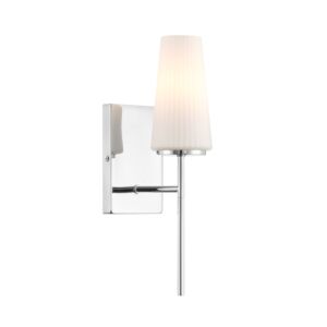 1-Light  Wall Sconce in Chrome