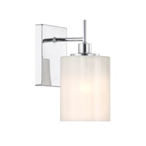 1-Light  Wall Sconce in Chrome