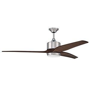 Mobi 1-Light 60" Ceiling Fan in Chrome