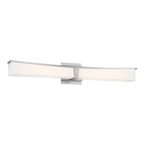 Plane LED Bath in Brushed Nickel by George Kovacs