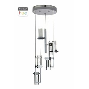 Craftmade Led Mini Pendant W/Hue 14" Mini Pendant in Chrome