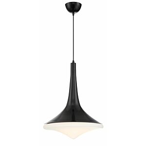 Craftmade 18" Pendant Light in Gloss Black