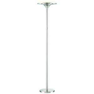 U.H.O. LED Torchiere in Brushed Nickel by George Kovacs