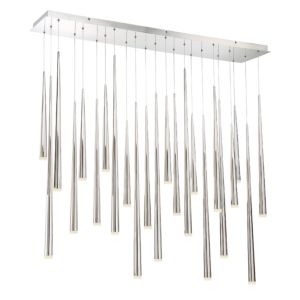 Cascade 23-Light 54" in Polished Nickel