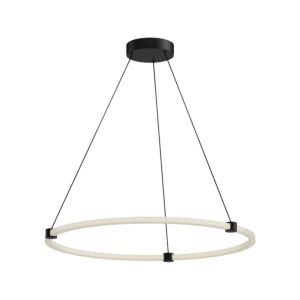 Bruni LED Pendant in Black by Kuzco Lighting