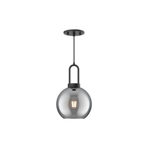 Soji 1-Light Pendant in Matte Black