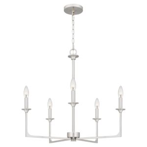 Prescott 5-Light Chandelier in Brushed Nickel