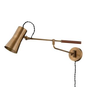 Novel One Light Wall Sconce in Patina Brass by Troy Lighting