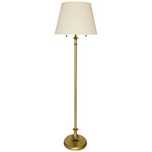  Randolph Floor Lamp in Antique Brass