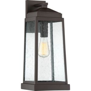 Ravenel One Light Outdoor Wall Lantern in Western Bronze by Quoizel