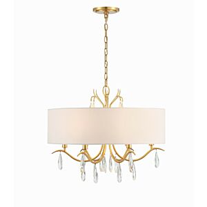 Rollins 6-Light Chandelier in Antique Gold