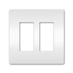 LeGrand Radiant Screwless Wall Plate in White