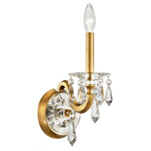 Napoli One Light Wall Sconce in Etruscan Gold by Schonbek