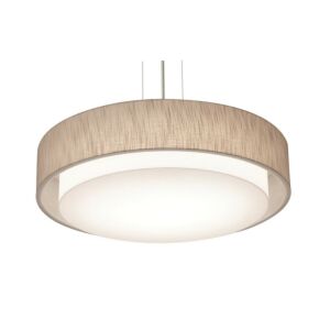 Sanibel 3-Light Pendant in Satin Nickel