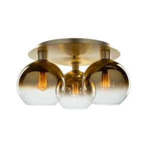 Artcraft Morning Mist 3-Light Ceiling Light in Gold