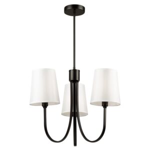 Rhythm 3-Light Chandelier in Black