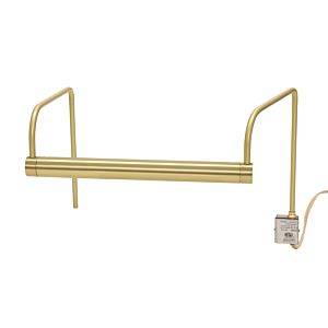  Slim-Line Picture Light in Satin Brass