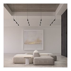  Suspenders® Track Lighting in Satin Black