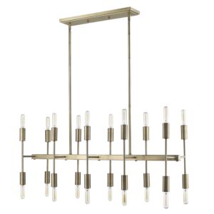 Perret 20-Light Aged Brass Island Pendant