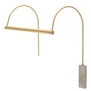  Ultra Slim-Line Picture Light in Satin Brass