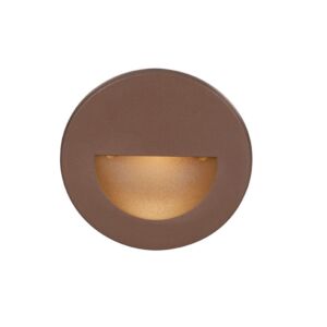 LEDme 1-Light LED Step and Wall Light in Bronze with Aluminum