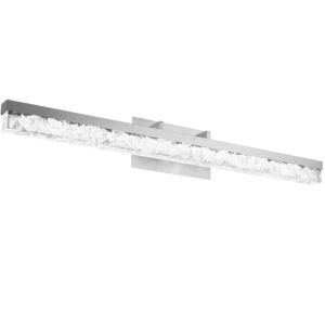 Modern Forms Minx Bathroom Vanity Light in Brushed Nickel