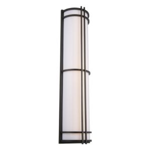 Modern Forms Skyscraper Outdoor Wall Light in Bronze