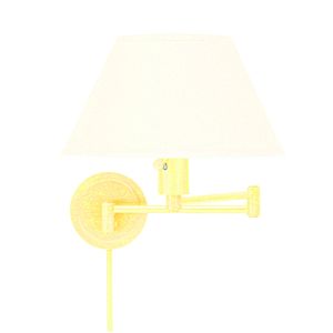 Home Office One Light Wall Sconce in Satin Brass by House of Troy