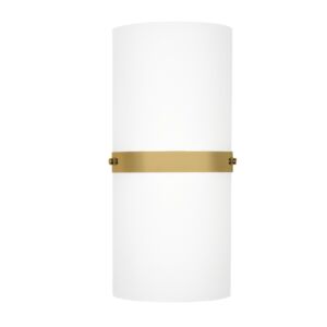 Harrow LED Wall Sconce in Brushed Gold by Kuzco Lighting