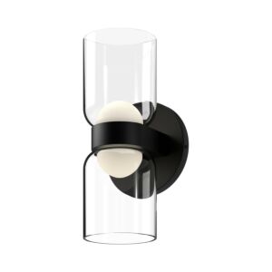 Cedar LED Wall Sconce in BlackClear by Kuzco Lighting