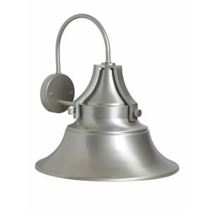 Craftmade Union 16" Outdoor Wall Light in Satin Aluminum