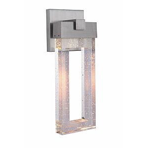 Craftmade Cantrell 18" Outdoor Wall Light in Satin Aluminum