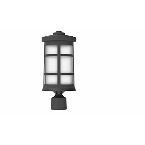 Craftmade Composite Lanterns 17" Outdoor Post Light in Textured Matte Black