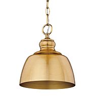 Holmes 1-Light Pendant in Modern Brushed Gold