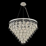 Allegri Carmella 9 Light Pendant Light in Chrome