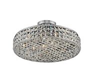 Allegri Loro 4 Light Ceiling Light in Chrome