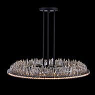 Orizzonte 36" LED Round Pendant in Matte Black