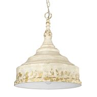 Keating Ai 3-Light Pendant in Antique Ivory