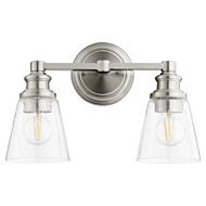 Two Light Wall Mount by Quorum