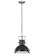 Nautique 1-Light LED Pendant in Polished Nickel