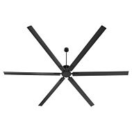 Zeus 120" Ceiling Fan in Matte Black by Quorum International