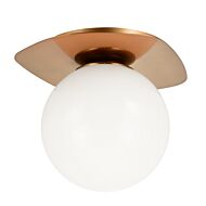 One Light Flush Mount by Matteo Lighting