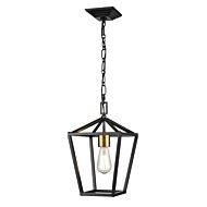 DVI Lundy'S Lane 1-Light Mini-Pendant in Multiple Finishes and Graphite