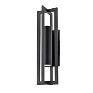 DVI Astrid Outdoor 2-Light Outdoor Wall Sconce in Black