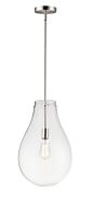 Maxim Gourd Pendant Light in Satin Nickel