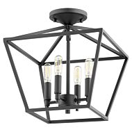 Four Light Dual Mount by Quorum