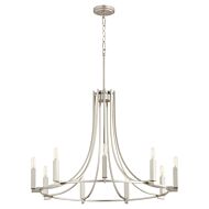 Nine Light Chandelier by Quorum