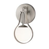 Fusion 1-Light Wall Sconce in Pewter, Nickel, Silver