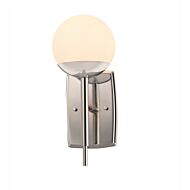 Fusion 1-Light Wall Sconce in Chrome